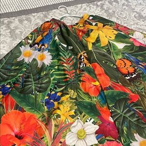 Rachel Zoe Multicolor Floral Skirt